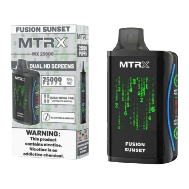 MTRX MX 25000 5ct Box-Fusion Sunset