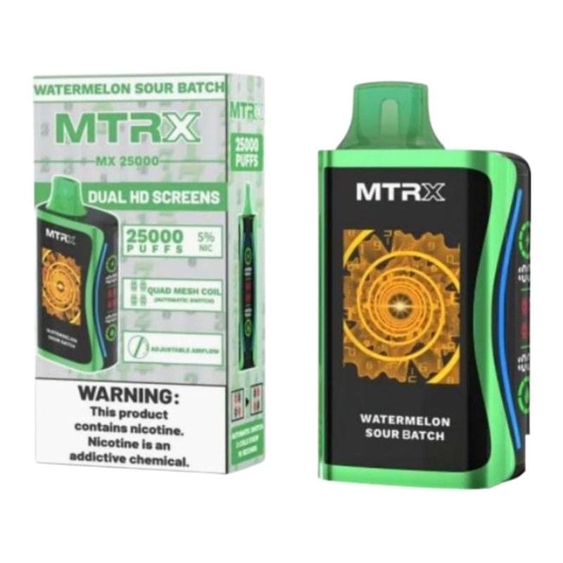 MTRX MX 25000 5ct Box-Watermelon Sour Batch