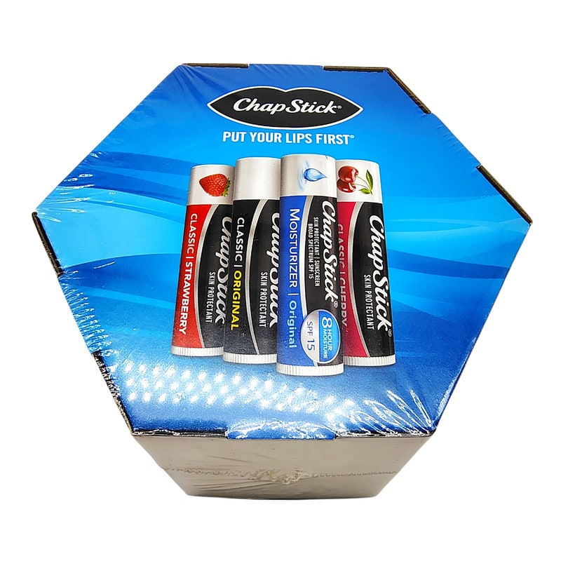 Chapsticks Assorted Jar V2 72ct