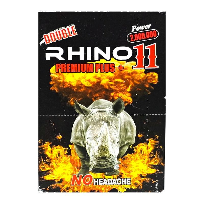 Rhino 11 Double Power 2M 2pk 24ct