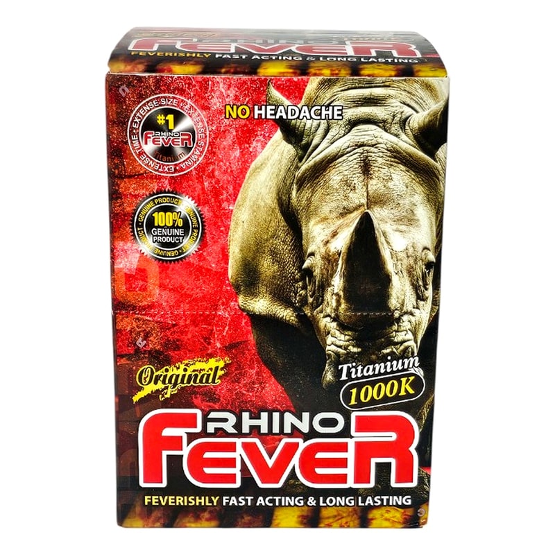 Rhino Fever Titanium 1000K 24ct