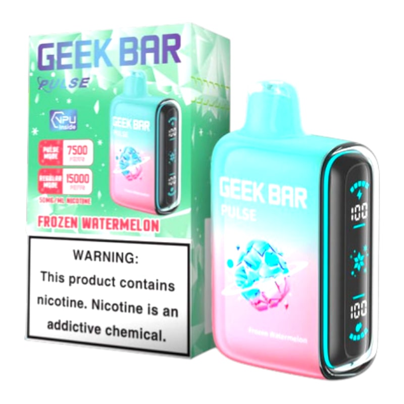 Geek Bar Pulse 15000 5ct Box-Frozen Watermelon
