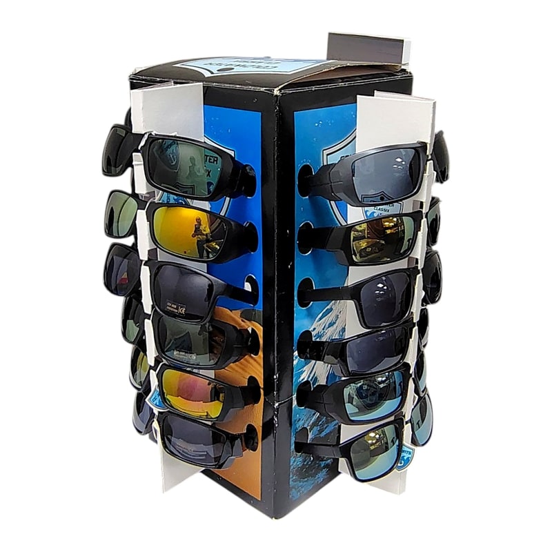Sunglass Display 24ct w/ 36pcs SGD36-Cardboard