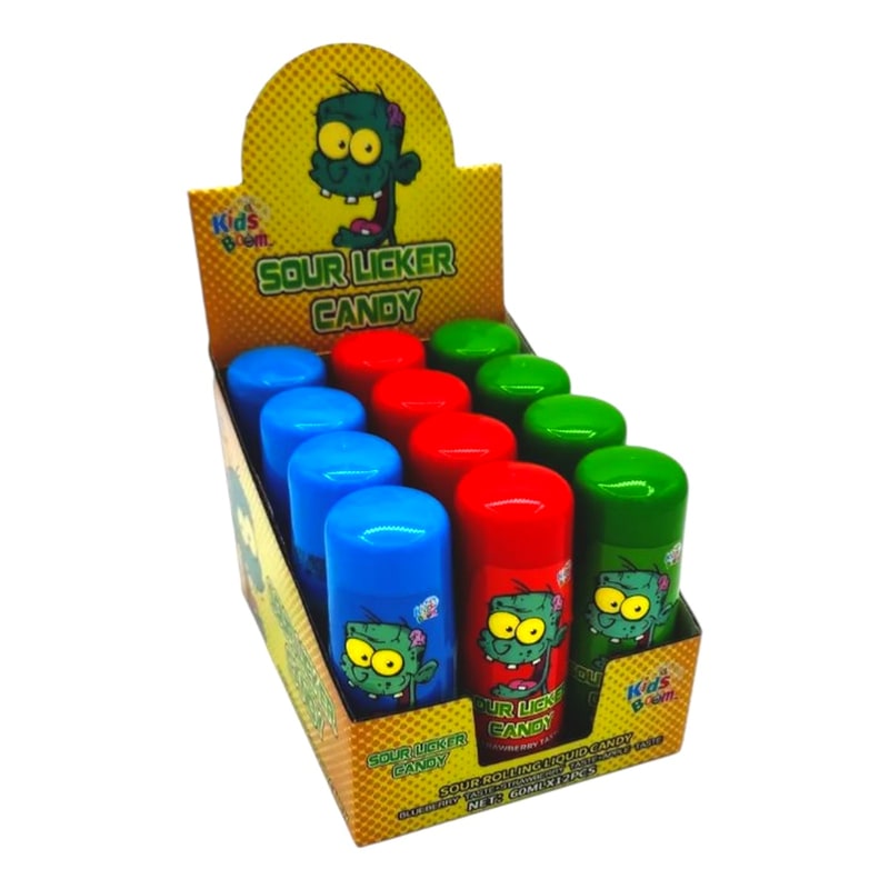 Kid Boom Sour Licker Candy 12ct Box