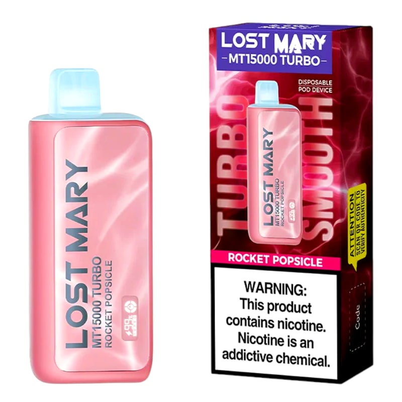 Lost Mary MT15000 Turbo 5ct Box-Rocket Popsicle