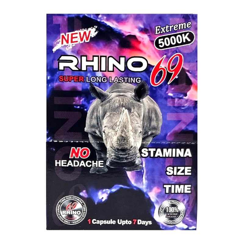 Rhino 69 Extreme 5000K 3D 24ct