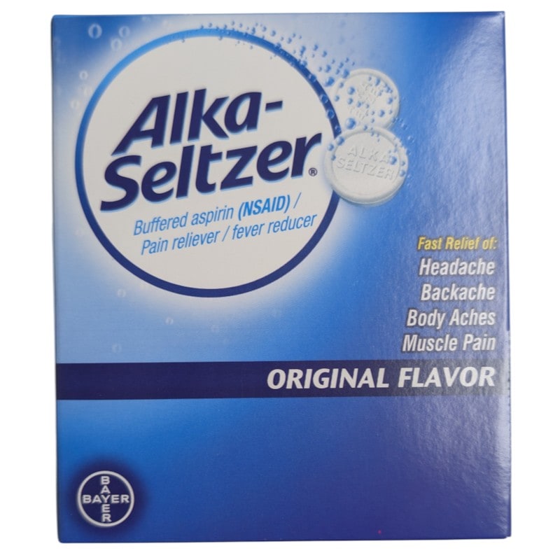Alka Seltzer 25ct 2pk Box