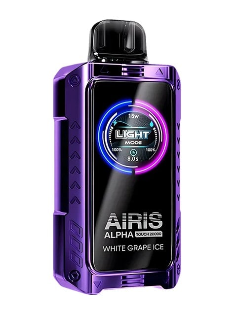 Airis Alpha Touch 20000 5ct Box-White Grape Ice