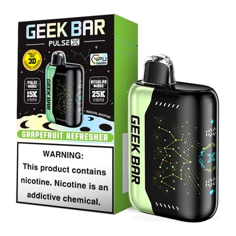 Geek Bar Pulse X 25000 5ct Box-Grapefruit Refresher