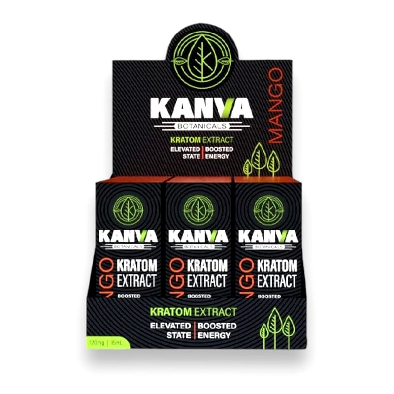Kanva Botanicals Mango 120ml 12ct Box