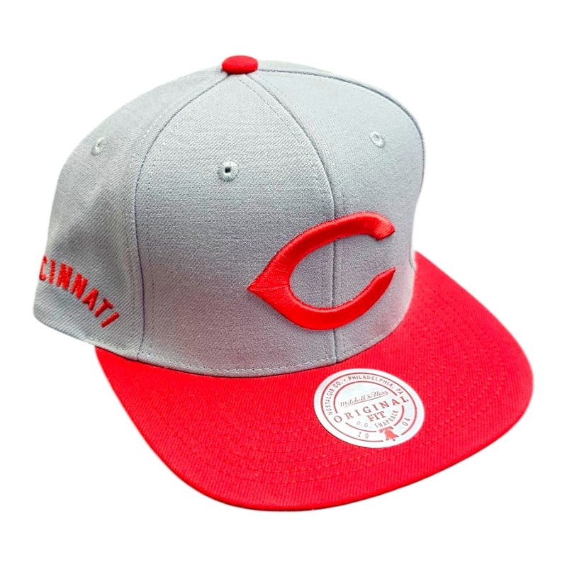 Licensed Sports Caps-21611740-Reds