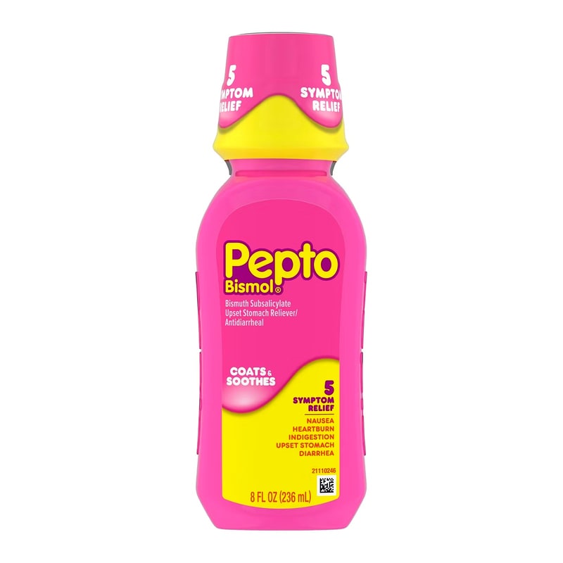 Pepto Bismol Liquid 8 Fl. Oz Bottles