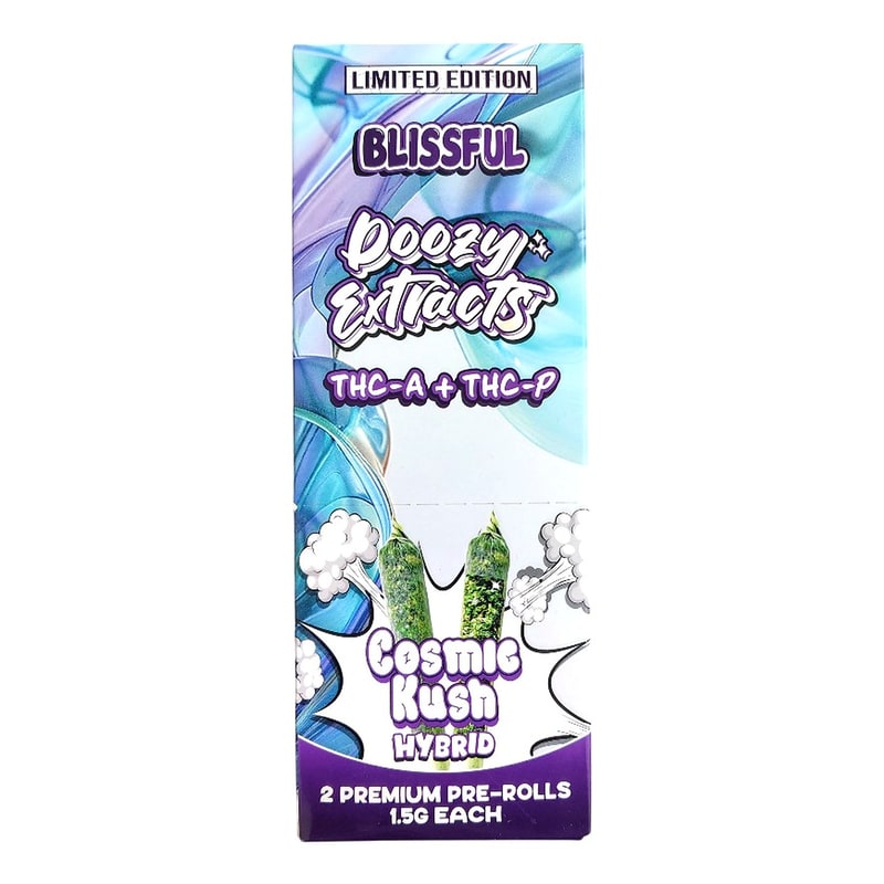Doozy Extracts 3gm Pre-Rolls 6ct Box-Hybrid-Cosmic Kush