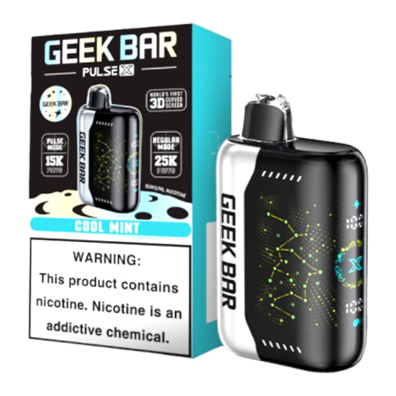 Geek Bar Pulse X 25000 5ct Box-Cool Mint