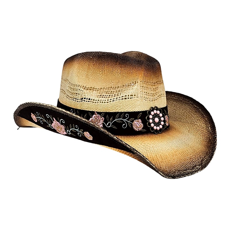 Summer-Cowboy Hat With Decoration