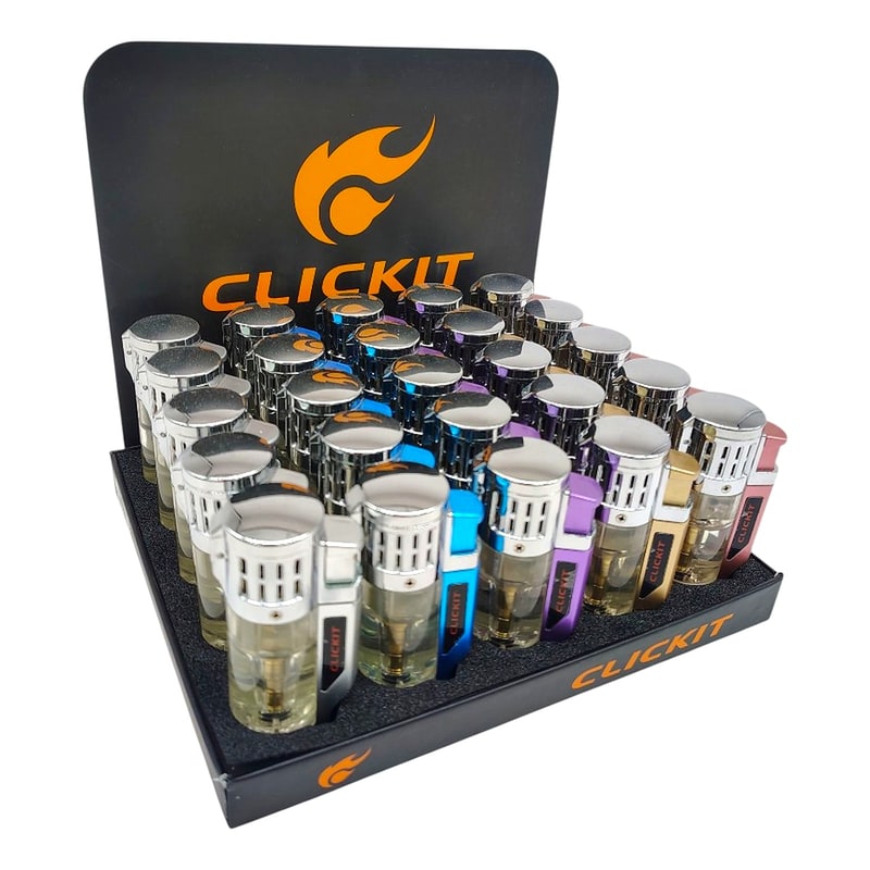 Click It Triple Torch Lighter GH-10897