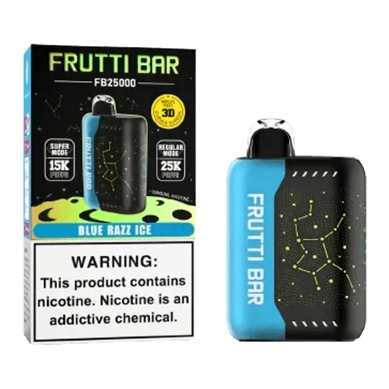 Frutti Bar FB25000 5ct Box - Blue Razz Ice
