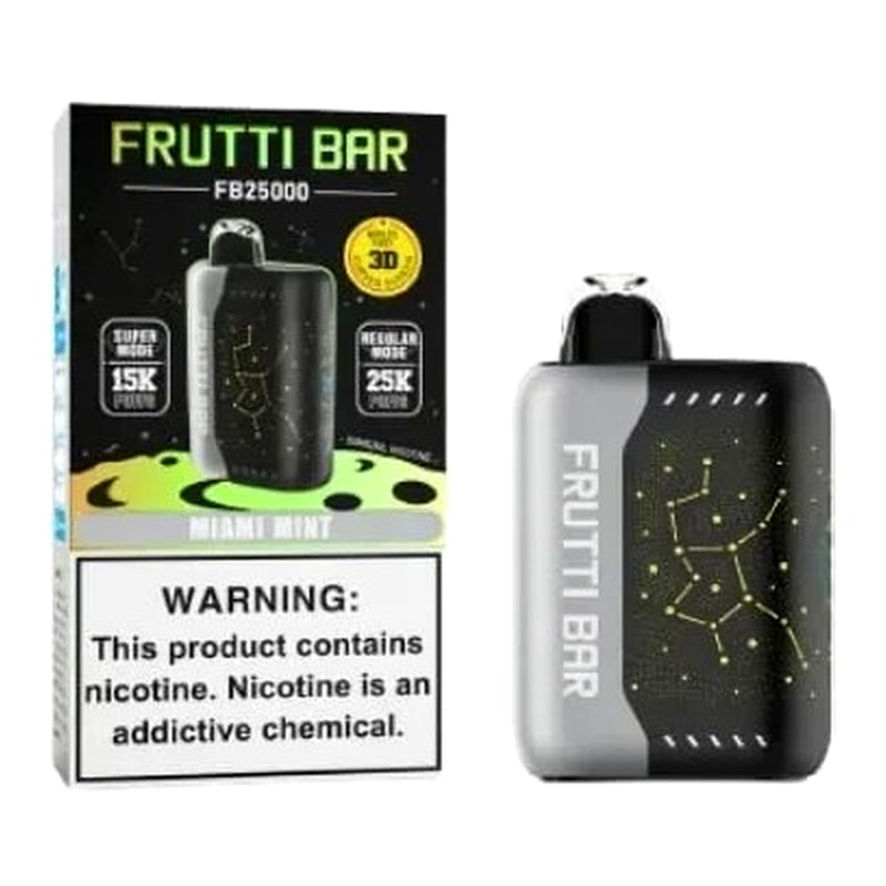 Frutti Bar FB25000 5ct Box - Miami Mint