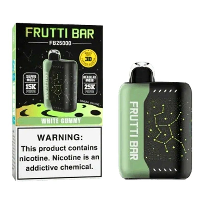 Frutti Bar FB25000 5ct Box-White Gummy
