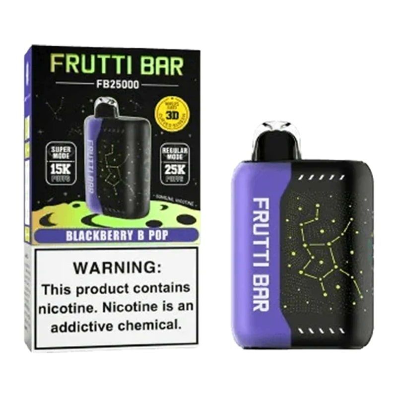 Frutti Bar FB25000 5ct Box-Blackberry B-pop