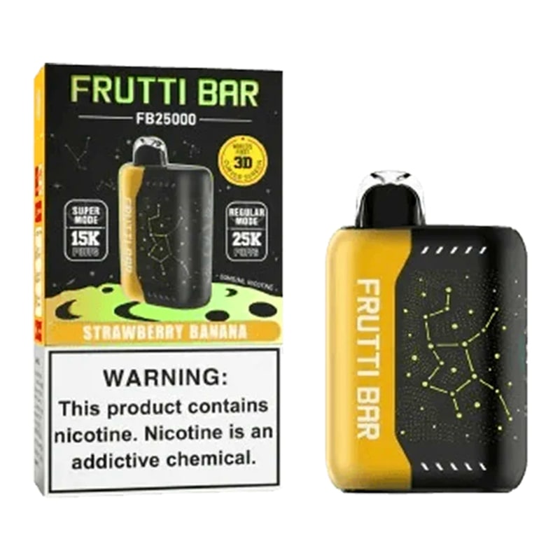 Frutti Bar FB25000 5ct Box - Strawberry Banana