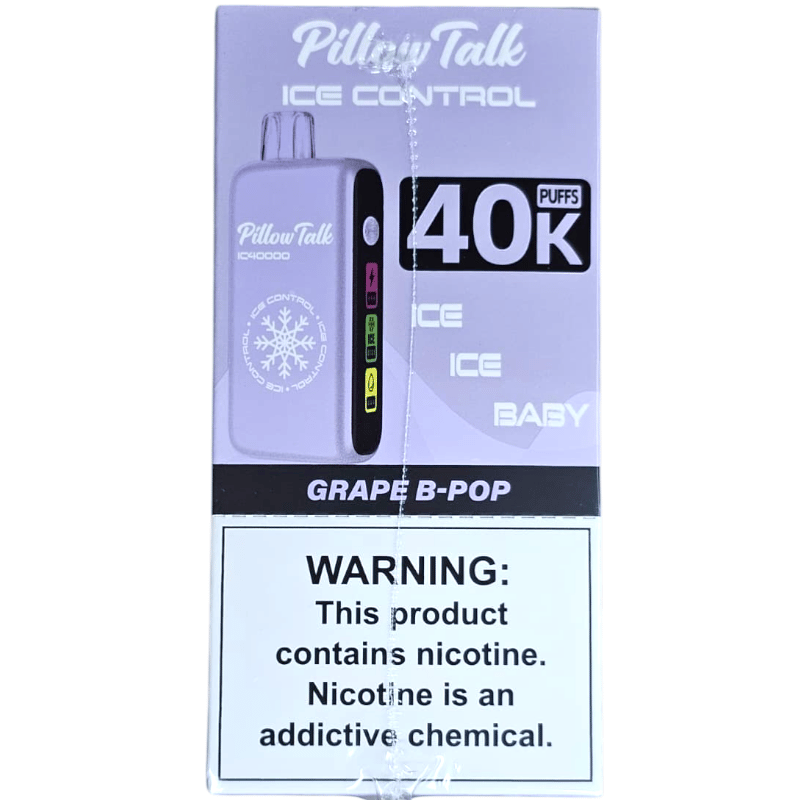 Pillow Talk Ice Control 40000 5ct Box(TEXAS COMPLIANT) - Grape B - pop