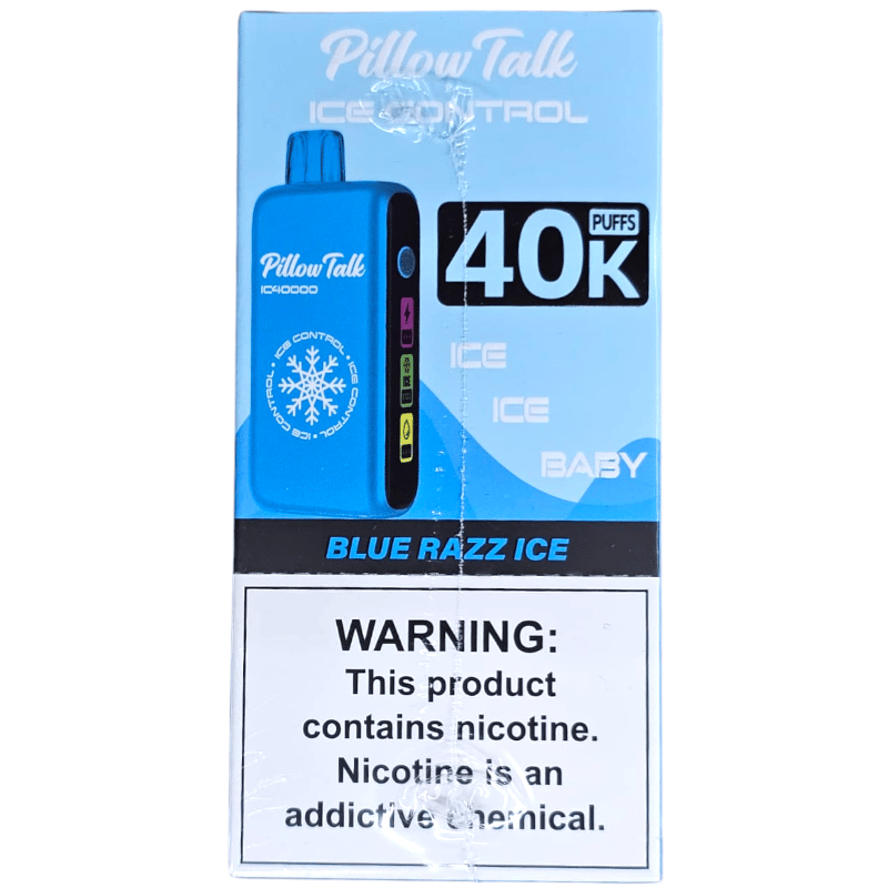 Pillow Talk Ice Control 40000 5ct Box(TEXAS COMPLIANT) - Blue Razz Ice