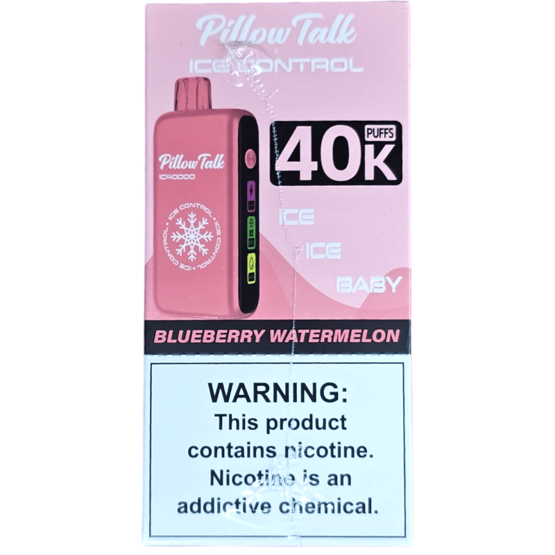 Pillow Talk Ice Control 40000 5ct Box(TEXAS COMPLIANT) - Blueberry Watermelon