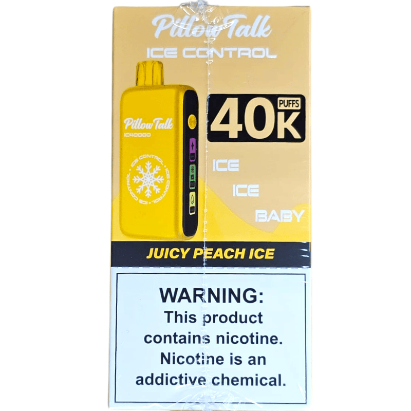 Pillow Talk Ice Control 40000 5ct Box(TEXAS COMPLIANT) - Juicy Peach Ice
