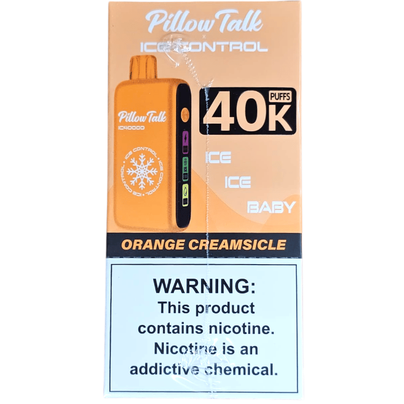 Pillow Talk Ice Control 40000 5ct Box(TEXAS COMPLIANT) - Orange Creamsicle