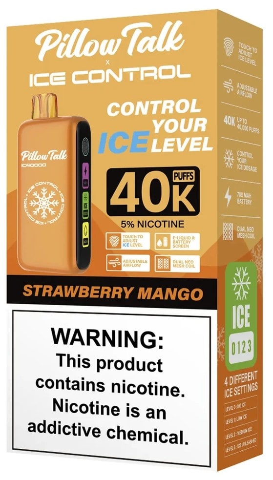Pillow Talk 40000 5ct Box(TEXAS COMPLIANT) - Strawberry Mango