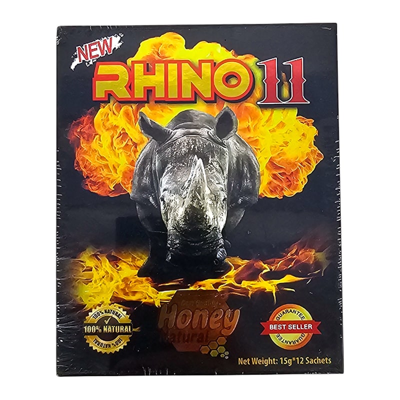 New Rhino 11 Honey 12ct