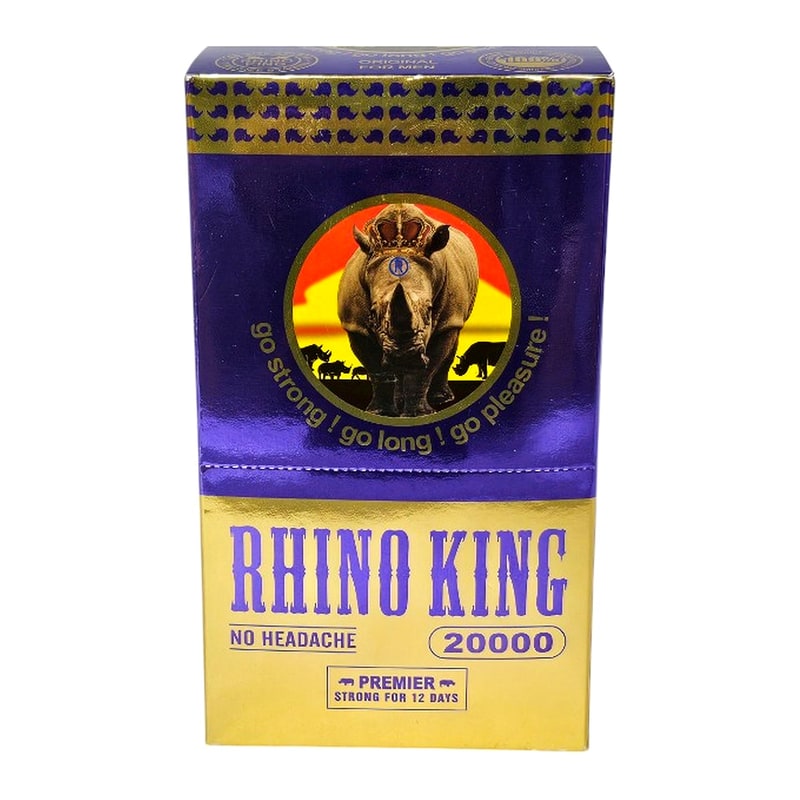 Rhino King 20000 Purple 2pk 24ct