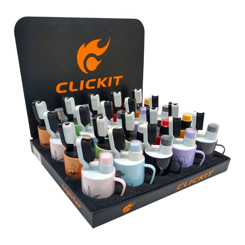 Click It Lighter Torch Toothbrush & Cup GH-10821