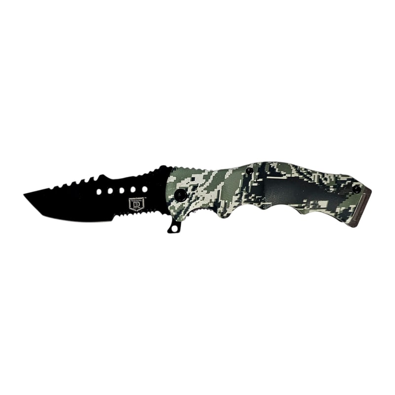 Tactical Knife with Black Box