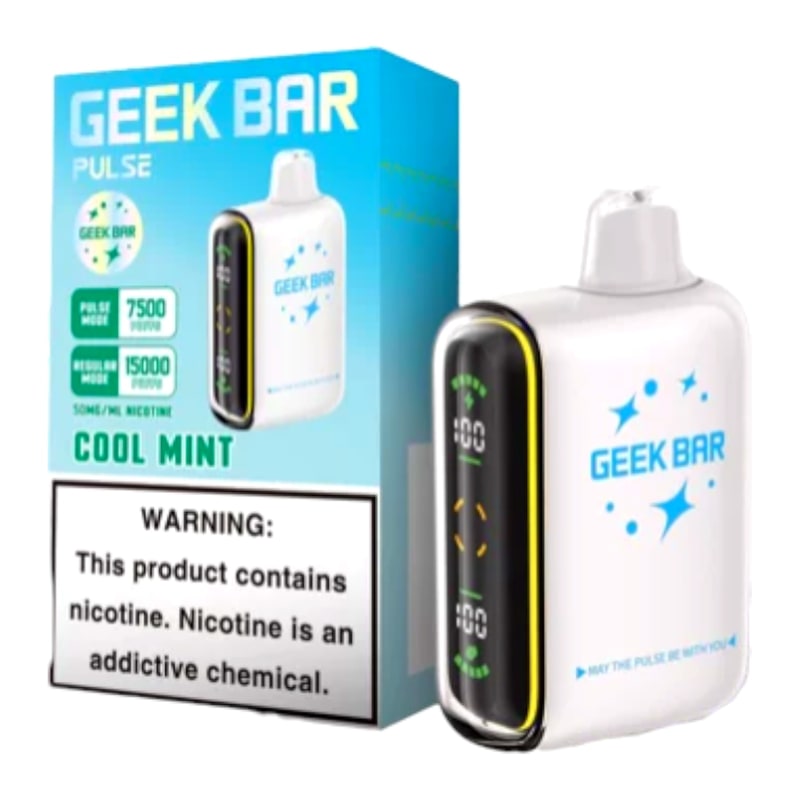 Geek Bar Pulse 15000 5ct Box-Cool Mint