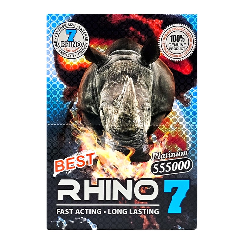 Rhino 7 Platinum 555000 24ct Box