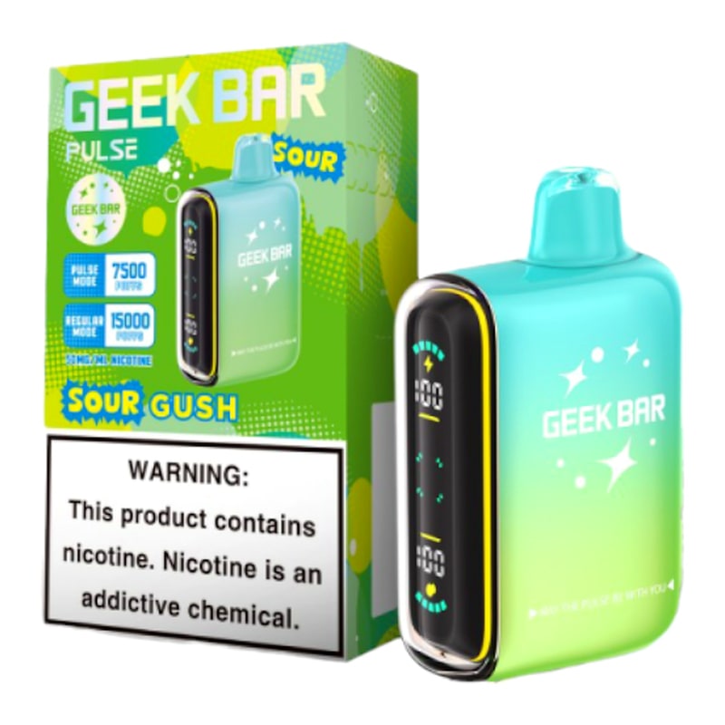 Geek Bar Pulse 15000 5ct Box - Sour Gush