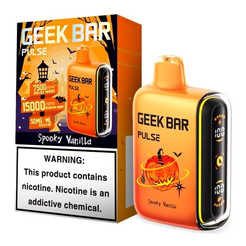 Geek Bar Pulse 15000 5ct Box-Spooky Vanilla