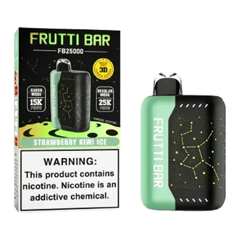 Frutti Bar FB25000 5ct Box - Strawberry Kiwi Ice