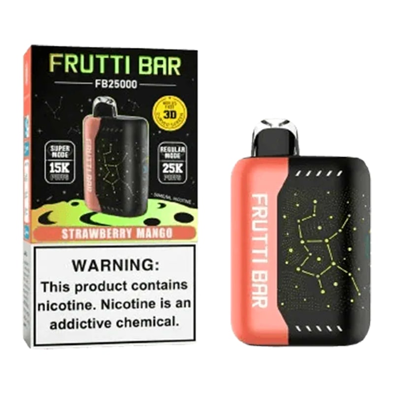 Frutti Bar FB25000 5ct Box - Strawberry Mango