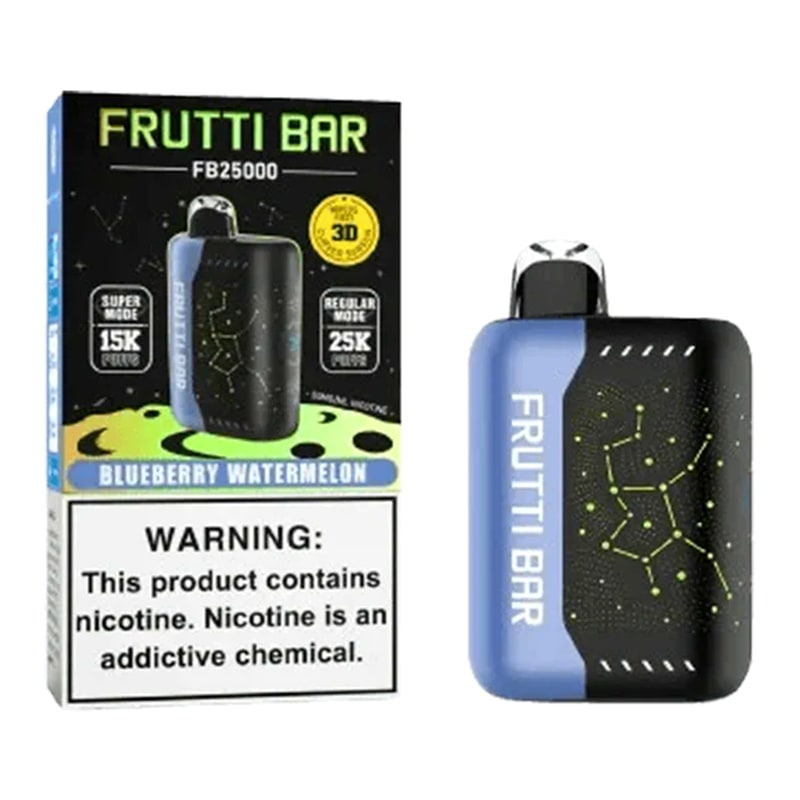 Frutti Bar FB25000 5ct Box - Blueberry Watermelon