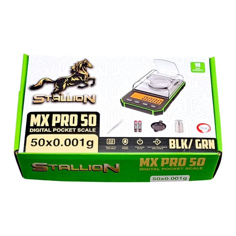 Stallion Scales-MX PRO 50 0.001g BLK/GRN