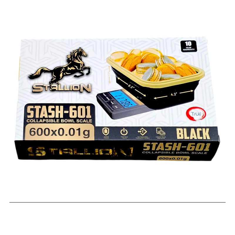 Stallion Scales-Stash-601 0.01g Black