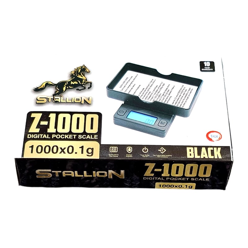 Stallion Scales-Z-1000 0.1g Black