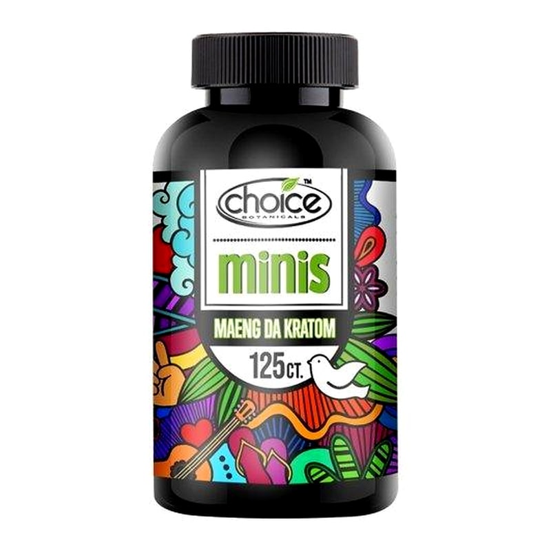 Choice Botanicals 125ct Minis-Maeng Da