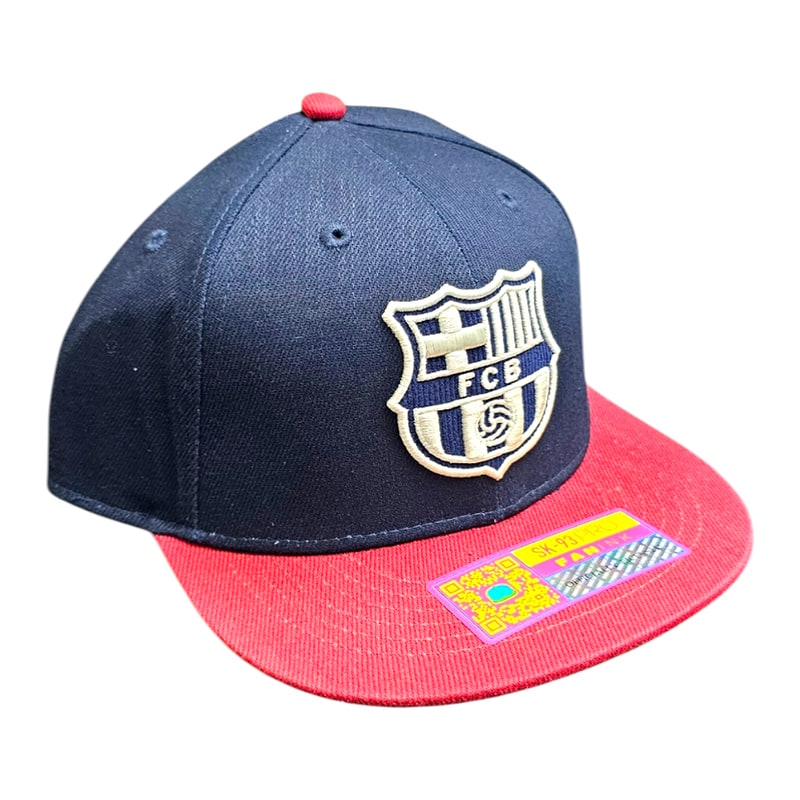 Licensed Sports Caps-FCB-2093-3735-FC Barcelona