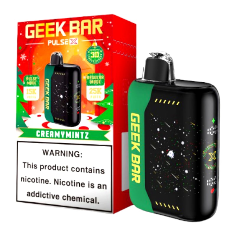 Geek Bar Pulse X 25000 5ct Box - Creamymintz