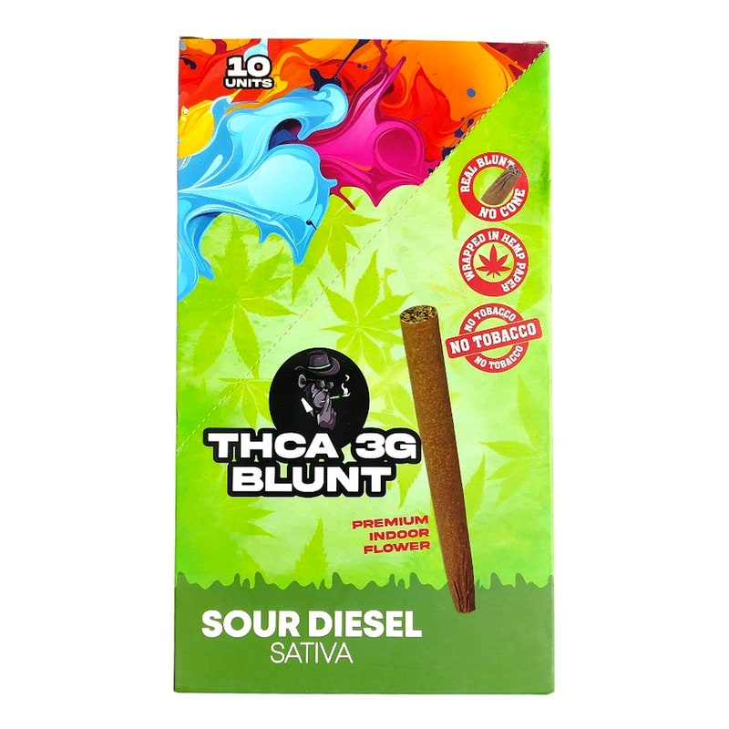 Buena Vida 3g Blunt 10ct Box-Sativa-Sour Diesel