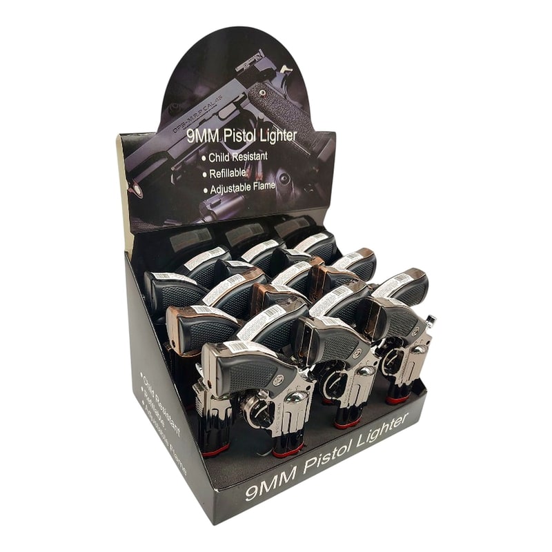LTR 9MM Pistol Lighter 18ct